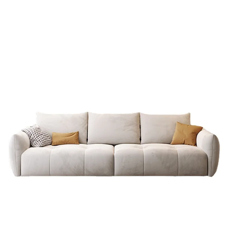 Cream style fabric sofa living room household small apartment straight row modern simple wabi sandy wind technology cloth double
Cream style fabric sofa living room household small apartment straight row modern simple wabi sandy wind technology cloth double