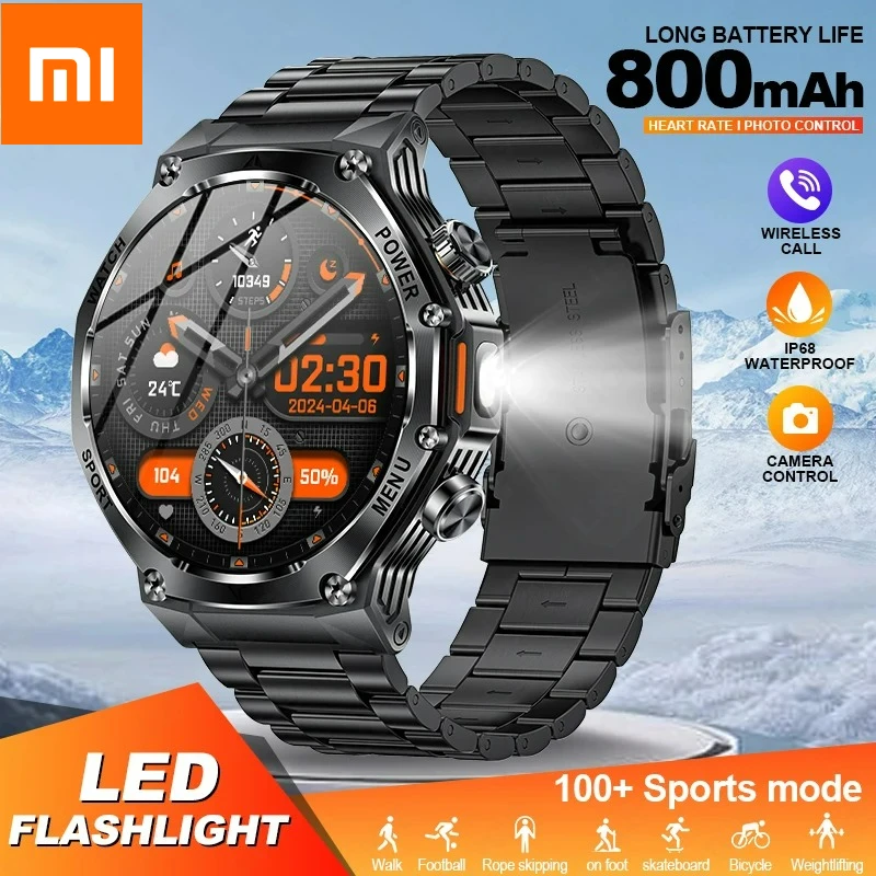 Новые мужские умные часы Xiaomi, Bluetooth-вызовы, 800 мАч, большая батарея, пульс, кислород в крови, здоровье, умные часы 2025 для Android IOS
Новые мужские умные часы Xiaomi, Bluetooth-вызовы, 800 мАч, большая батарея, пульс, кислород в крови, здоровье, умные часы 2025 для Android IOS