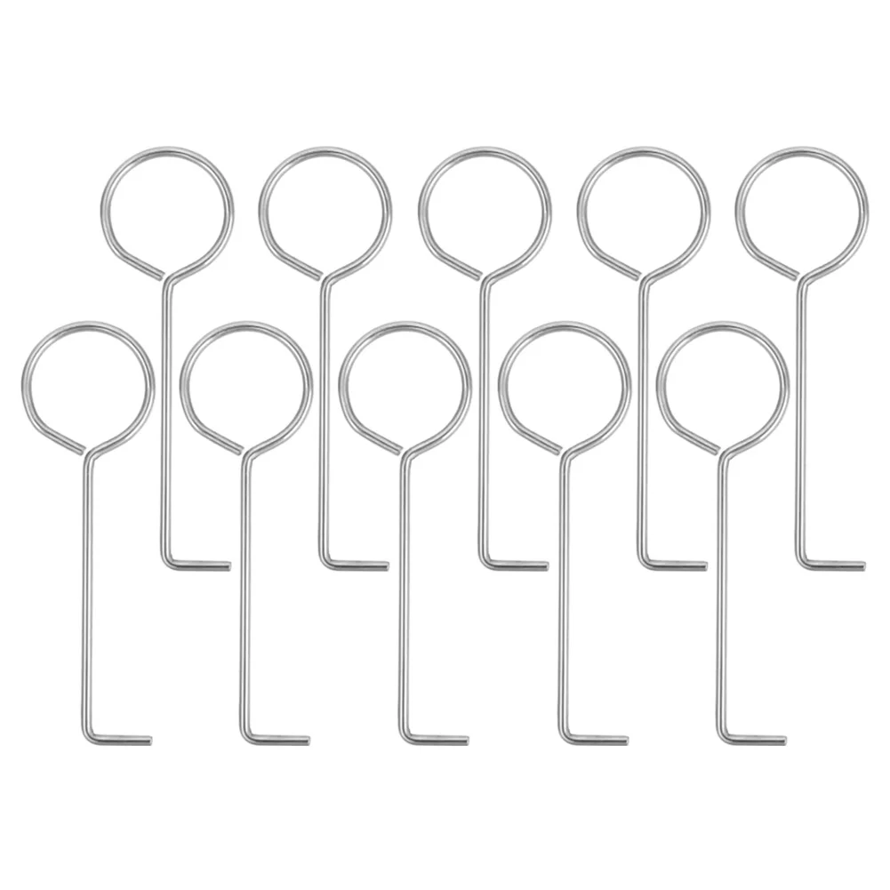 Outdoor Cooking Gear Stainless Steel Hooks Cooking Gatherings 88*28mm Barbecue Equipment Versatile Use For Drains
Outdoor Cooking Gear Stainless Steel Hooks Cooking Gatherings 88*28mm Barbecue Equipment Versatile Use For Drains