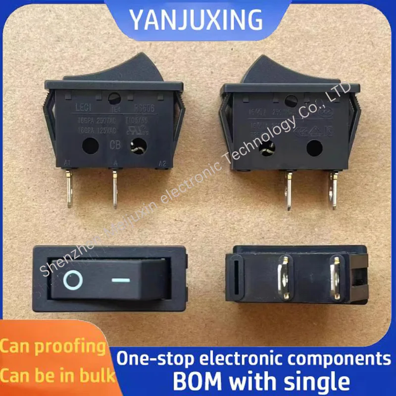 1~5PCS/LOT Boat switch 2 pin 2 speed RS606 16A250V ship type warping power switch 32*14MM
1~5PCS/LOT Boat switch 2 pin 2 speed RS606 16A250V ship type warping power switch 32*14MM
