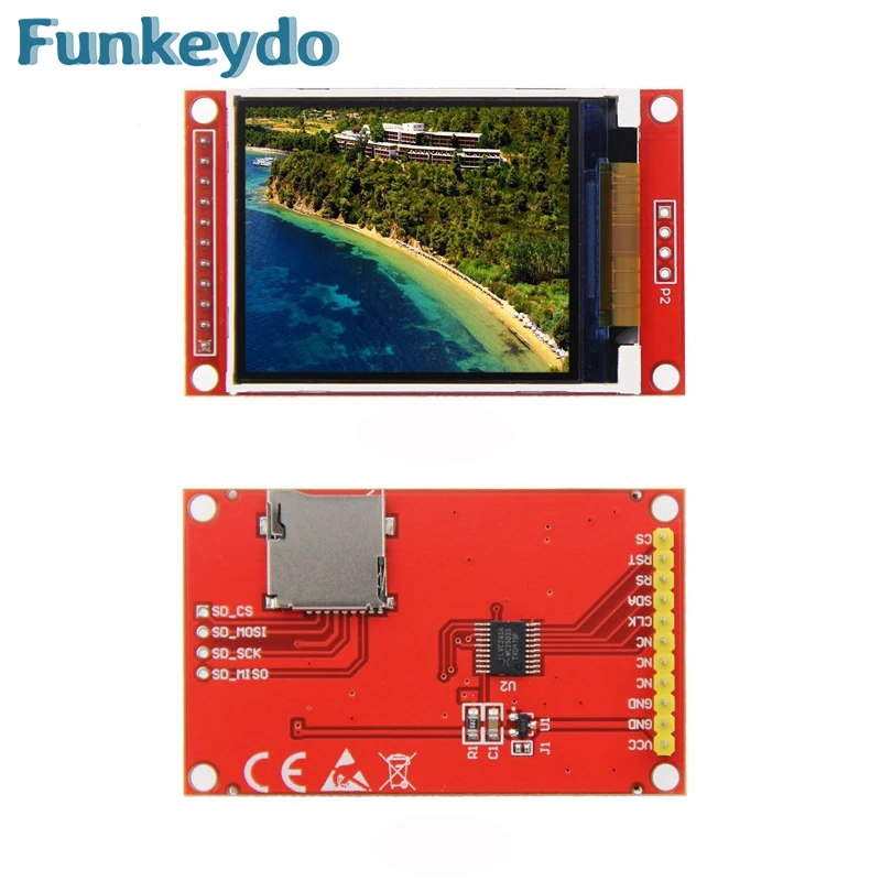2.0 Inch TFT SPI Color Display LCD 2.0" ILI9225 220X176 Pixel LCD Module for Arduino Without touch
2.0 Inch TFT SPI Color Display LCD 2.0" ILI9225 220X176 Pixel LCD Module for Arduino Without touch
