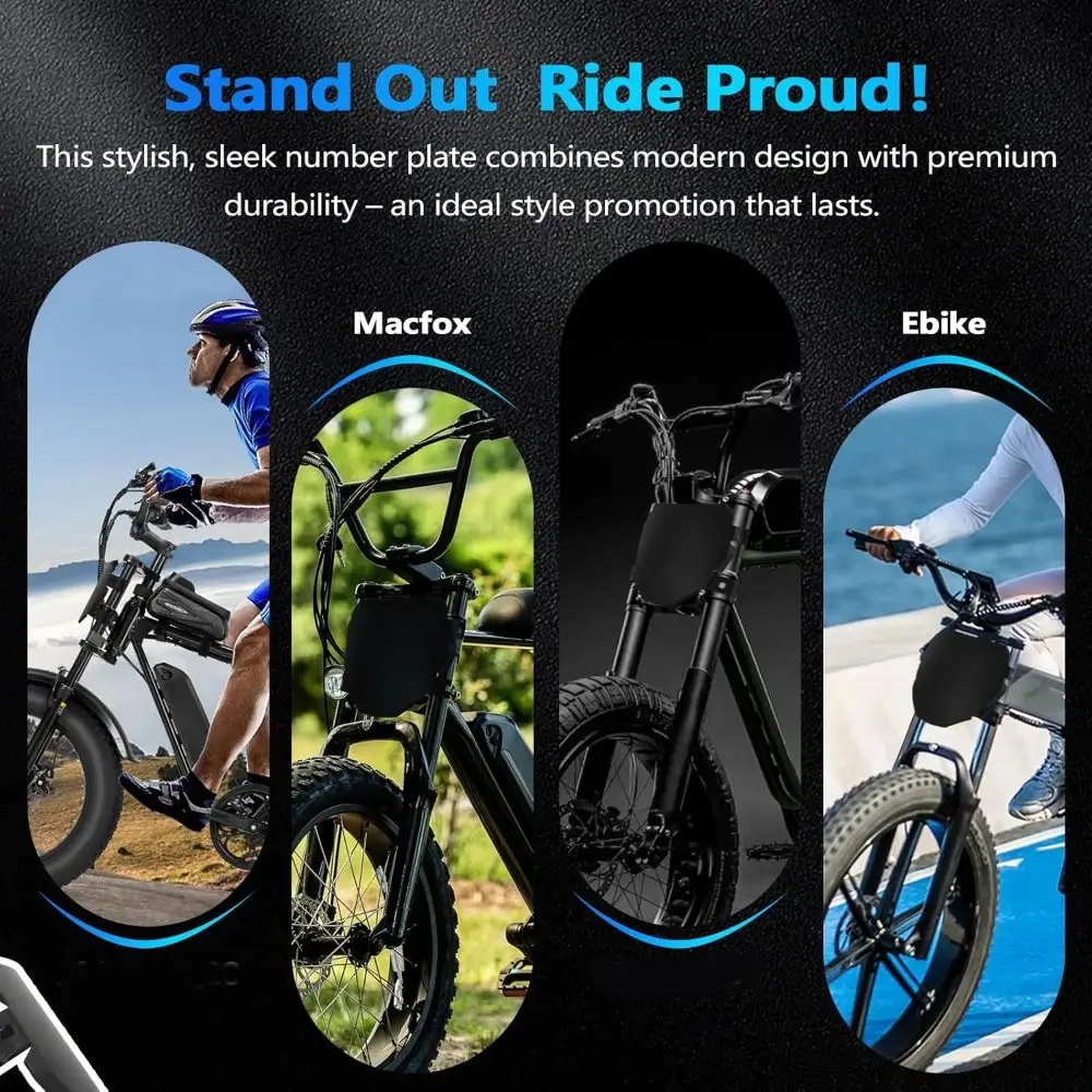 Универсальный мотоциклетный номерной знак DIY прочный мод номерного знака для SURRON S/X/TALARIA STING/Suuper 73/Stark Varg
Универсальный мотоциклетный номерной знак DIY прочный мод номерного знака для SURRON S/X/TALARIA STING/Suuper 73/Stark Varg