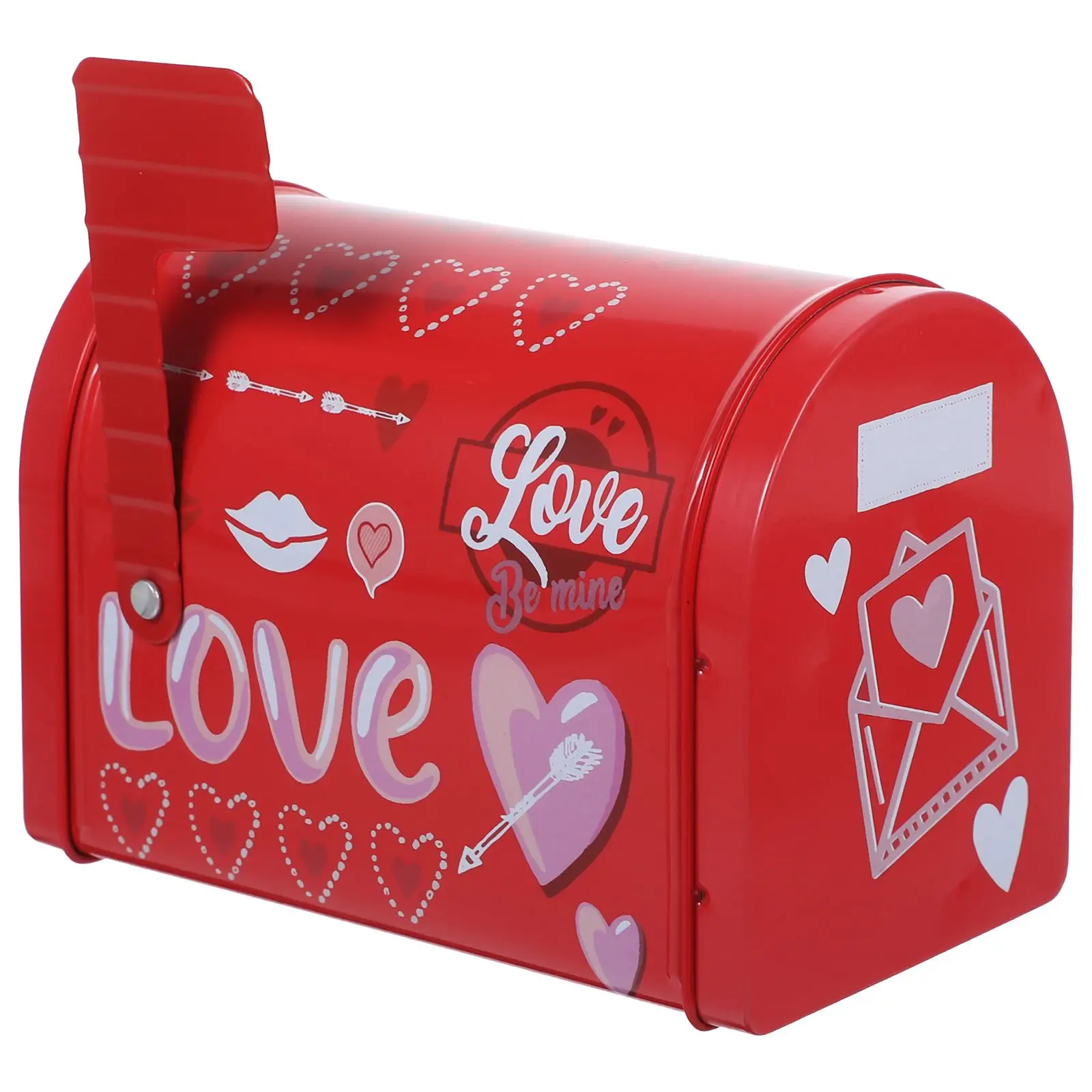 Valentine White Mailbox Shaped Storage Tinplate Box Metal Gift Container For Cookies Snacks Holiday Biscuit Packaging
Valentine White Mailbox Shaped Storage Tinplate Box Metal Gift Container For Cookies Snacks Holiday Biscuit Packaging