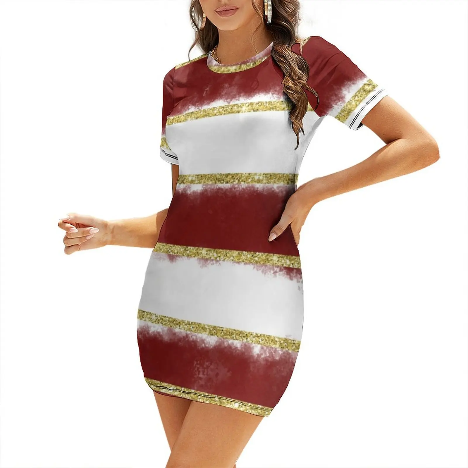 maroon burgundy Short Sleeved Dress Dress women elegant chic wedding evening dresses clothing women summer 2025
maroon burgundy Short Sleeved Dress Dress women elegant chic wedding evening dresses clothing women summer 2025