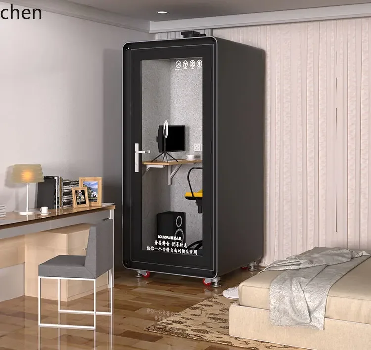 TQH6.24 mobile soundproof room, home live stream, business recording studio, silent cabin, singing room
TQH6.24 mobile soundproof room, home live stream, business recording studio, silent cabin, singing room