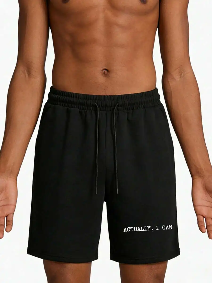 Mens Casual Drawstring Shorts With Striped Lettering Pockets Breathable Comfortable For Sports Leisure
Mens Casual Drawstring Shorts With Striped Lettering Pockets Breathable Comfortable For Sports Leisure