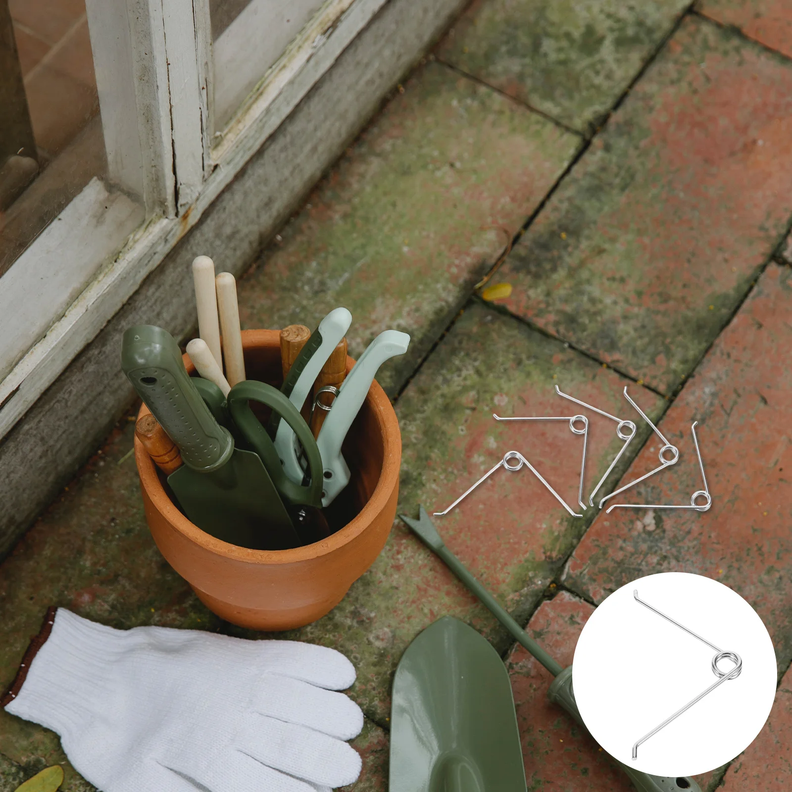 50Pcs Pruner Spring Parts Heavy Duty Steel Compression Springs Replacement for Handheld Pruners Pruning Shears Gardening
50Pcs Pruner Spring Parts Heavy Duty Steel Compression Springs Replacement for Handheld Pruners Pruning Shears Gardening