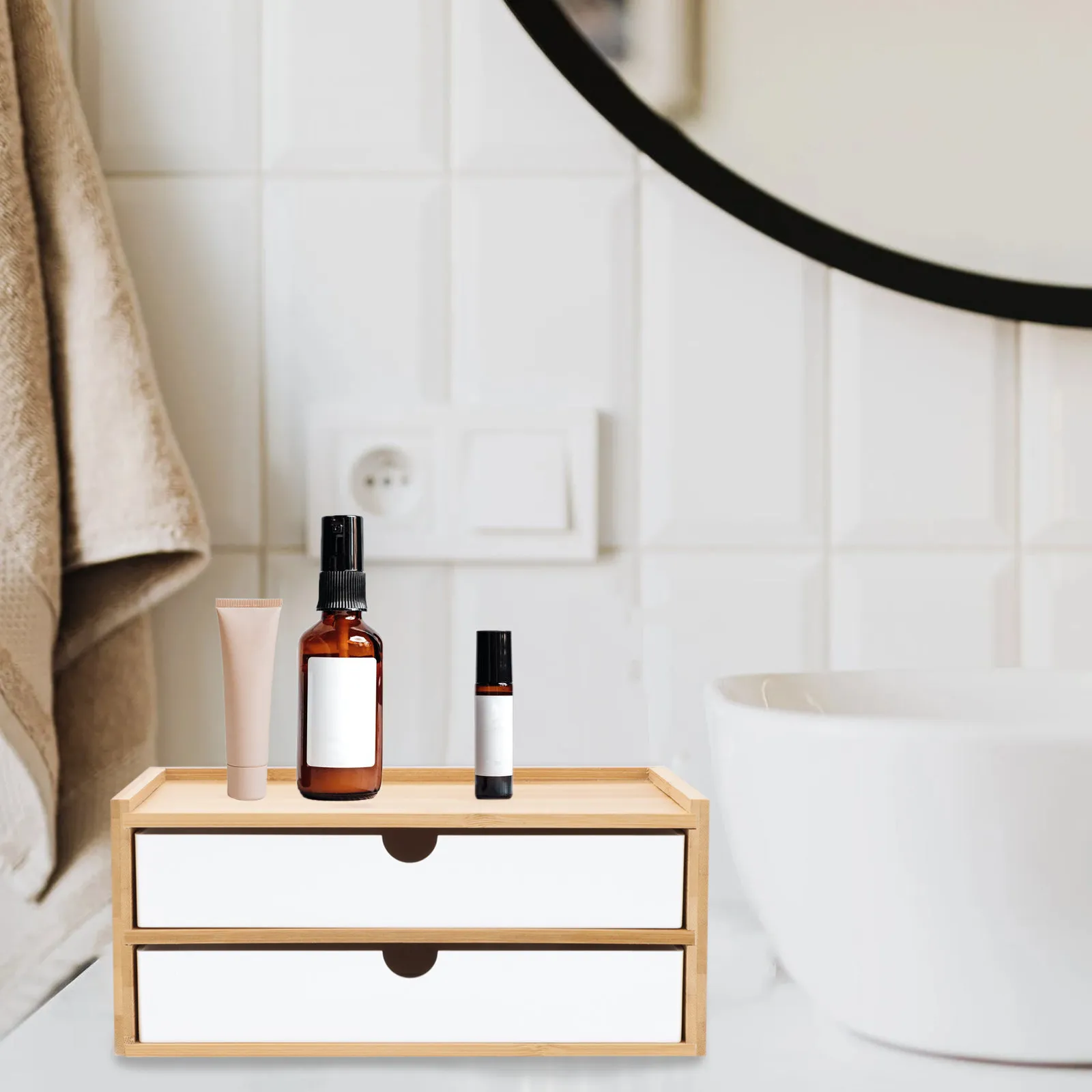 1Pcs Bamboo and ABS Cosmetics Storage Box Premium Material Smooth Surface Long Lasting Use Lipstick Holder Bamboo and ABS Box
1Pcs Bamboo and ABS Cosmetics Storage Box Premium Material Smooth Surface Long Lasting Use Lipstick Holder Bamboo and ABS Box