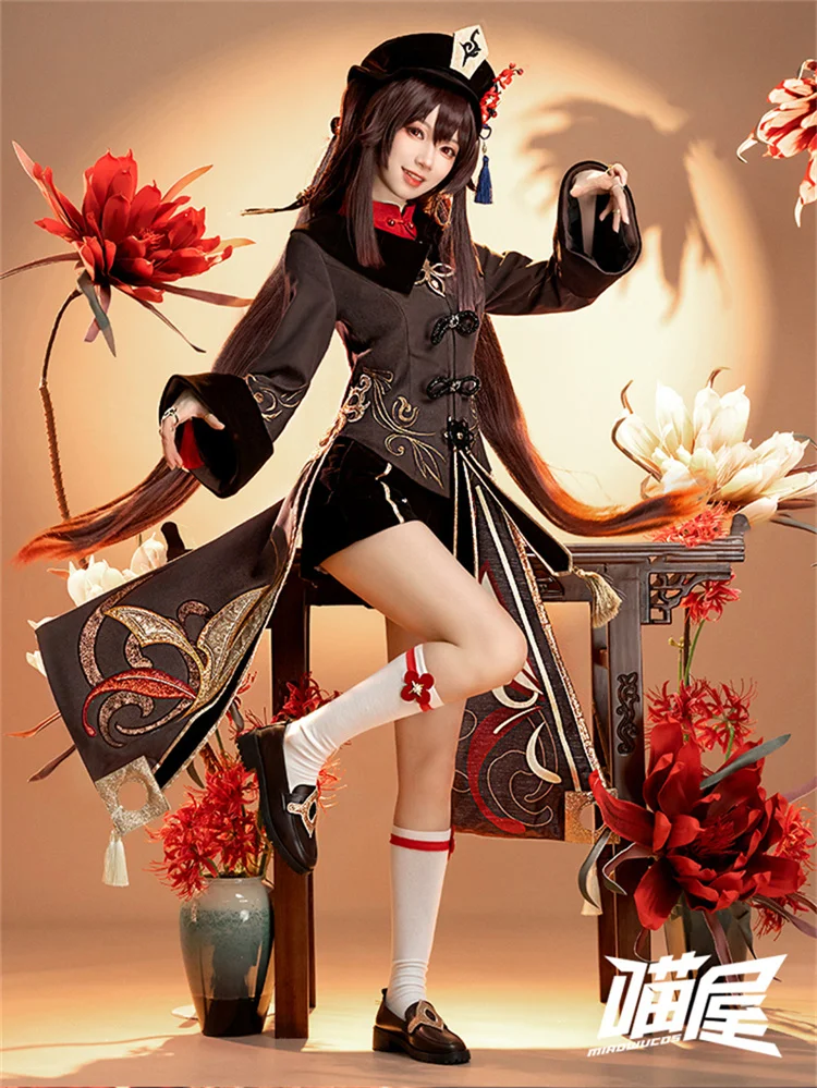 COSER TRIBE Аниме игра Genshin Impact Hu Tao милый костюм на Хэллоуин Карнавал ролевые игры полный комплект
COSER TRIBE Аниме игра Genshin Impact Hu Tao милый костюм на Хэллоуин Карнавал ролевые игры полный комплект