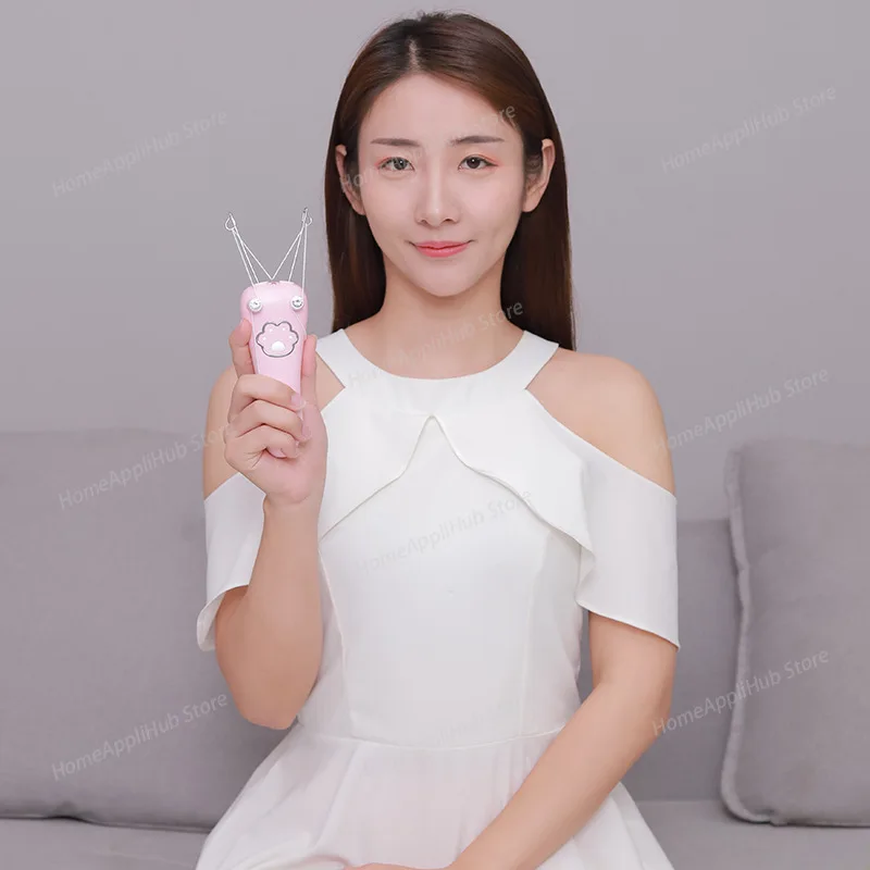 Wireless Electric Cotton Thread Epilator Facial Hair Remover Pull Surface Hair Removal Device Woman Depilation
Wireless Electric Cotton Thread Epilator Facial Hair Remover Pull Surface Hair Removal Device Woman Depilation