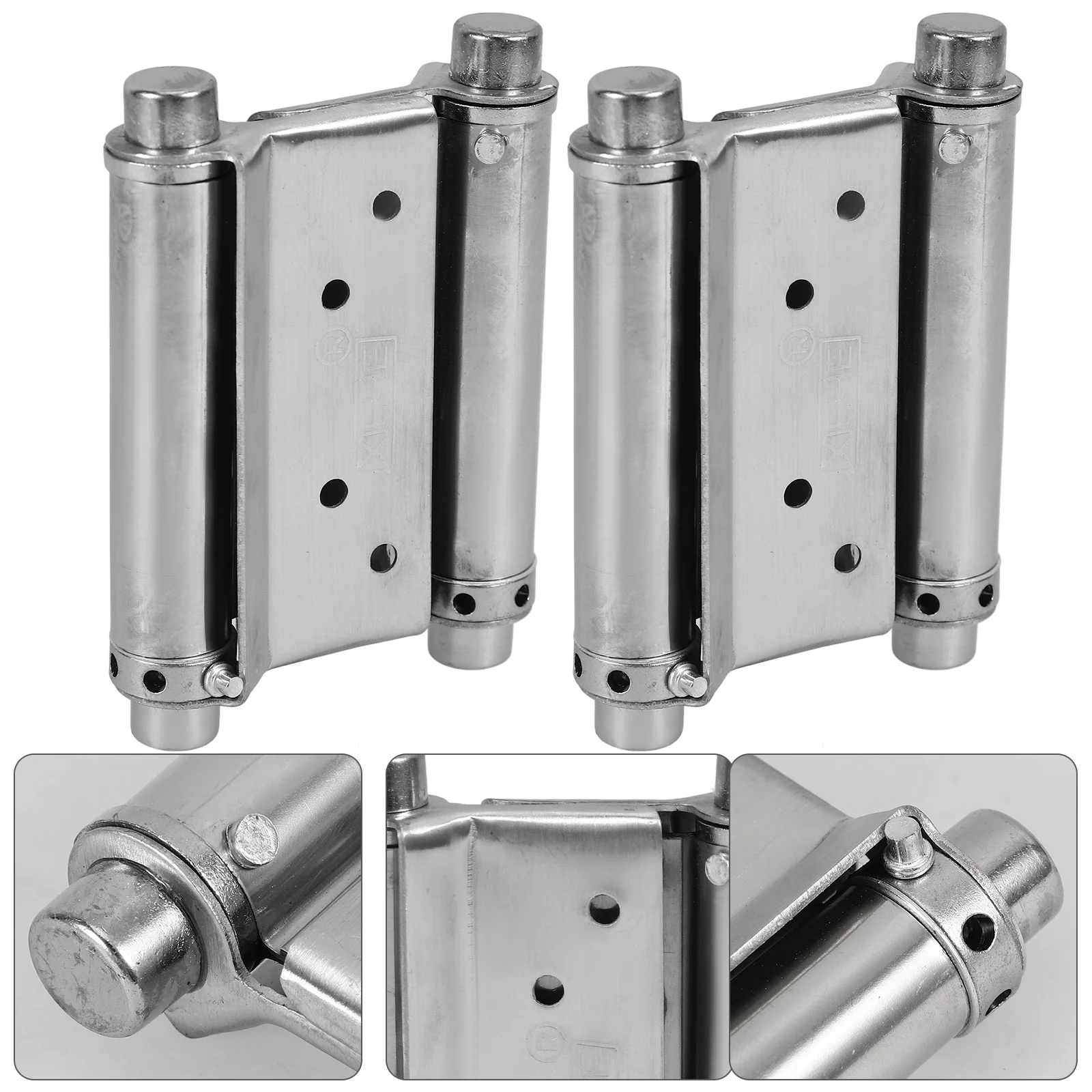 2pcs Automatic Door Closing Hinge Stainless Steel Spring Loaded Swing Hinges For Doors Fences Double Action Heavy Duty Hardware
2pcs Automatic Door Closing Hinge Stainless Steel Spring Loaded Swing Hinges For Doors Fences Double Action Heavy Duty Hardware