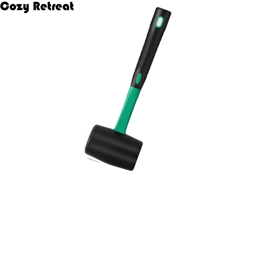 Multi-Functional Rubber Hammer Industrial Grade Non-Slip Handle Installation Hammer Shock Absorbing Elastic Solid Rubber Hammer
Multi-Functional Rubber Hammer Industrial Grade Non-Slip Handle Installation Hammer Shock Absorbing Elastic Solid Rubber Hammer