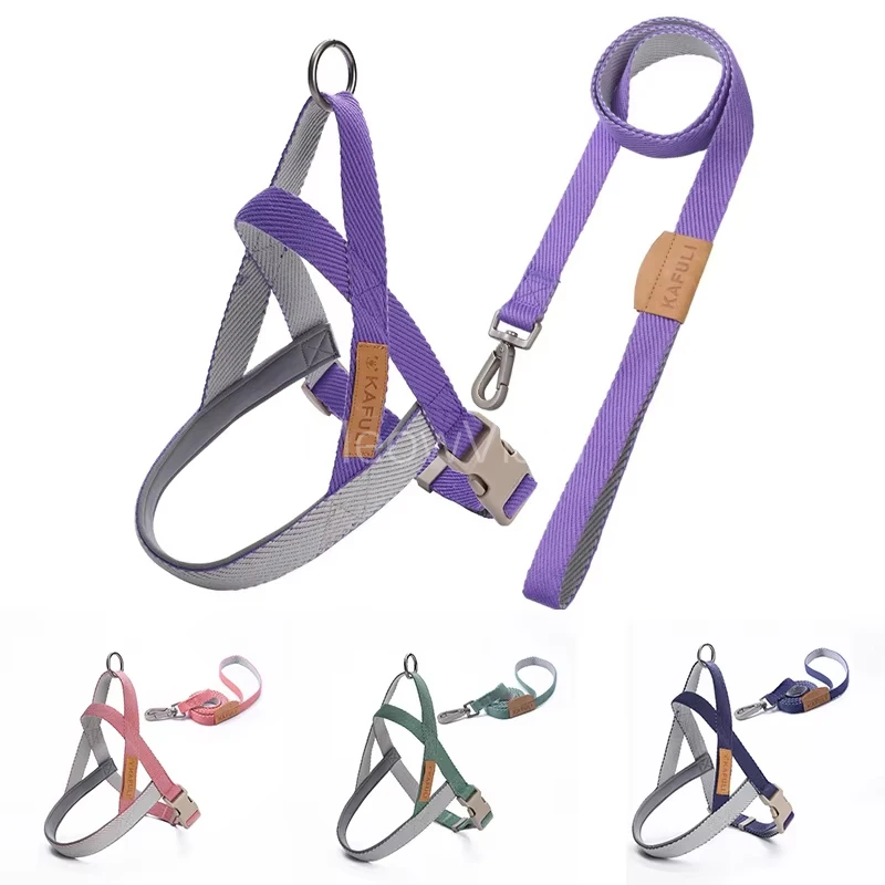 Lightweight Step-in Dog Leash and Harness Set Soft Adjustable Anti-Choke Nylon Dog Chest Strap French Bulldog Daily Supplies
Lightweight Step-in Dog Leash and Harness Set Soft Adjustable Anti-Choke Nylon Dog Chest Strap French Bulldog Daily Supplies
