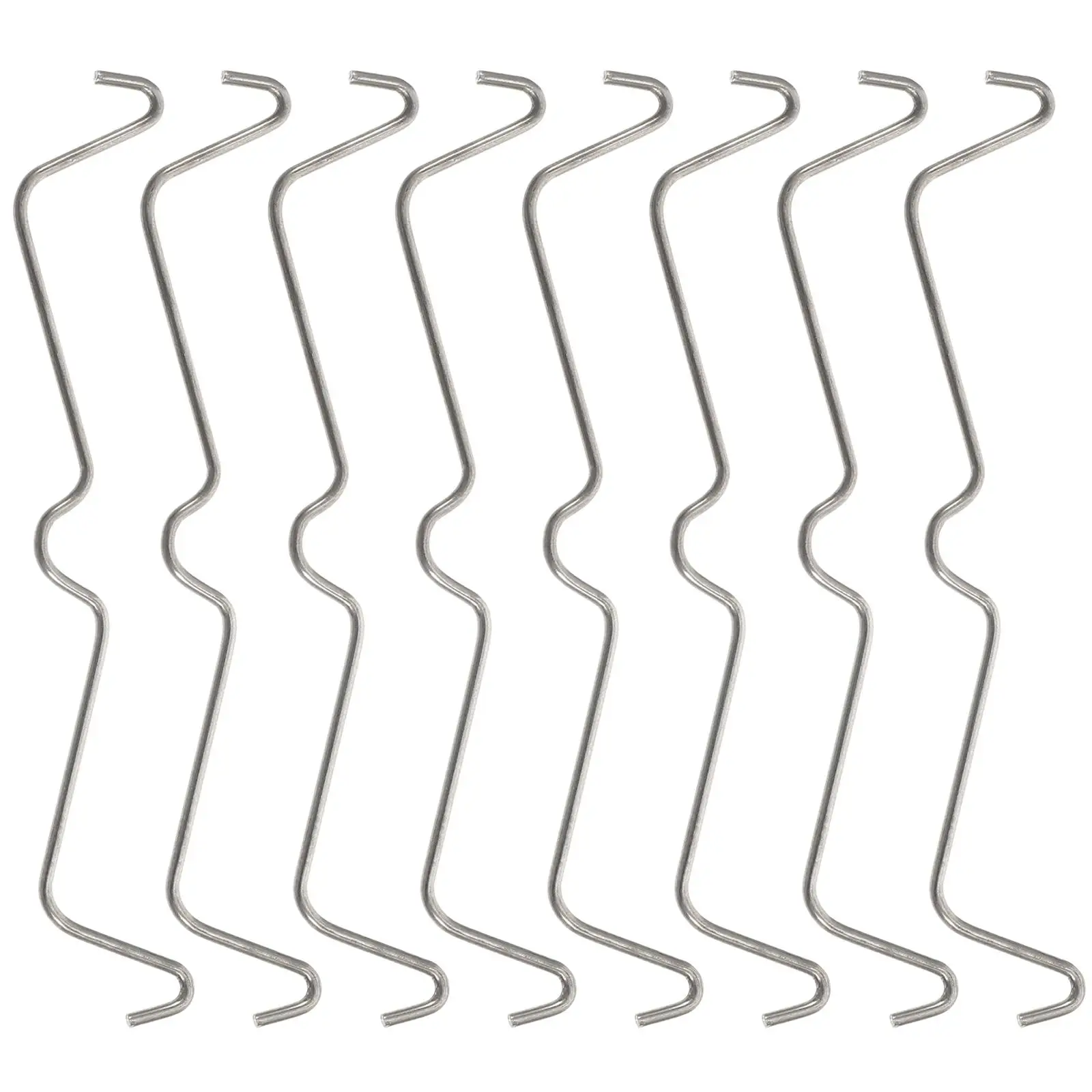 100pcs Pegboard Hooks Locks Stainless Steel Hook Clips for Hanging Garage Accessories Strong Peg Hook Stoppers
100pcs Pegboard Hooks Locks Stainless Steel Hook Clips for Hanging Garage Accessories Strong Peg Hook Stoppers
