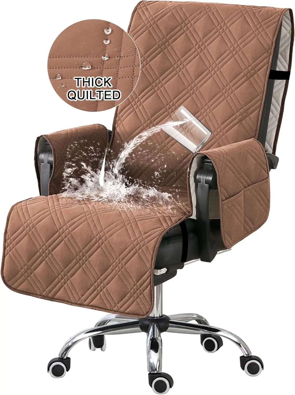 Waterproof Office Chair Cover With Armrest Covers Durable Computer Desk Chair Cover With Arms Quilted Office Chair Seat Cover
Waterproof Office Chair Cover With Armrest Covers Durable Computer Desk Chair Cover With Arms Quilted Office Chair Seat Cover