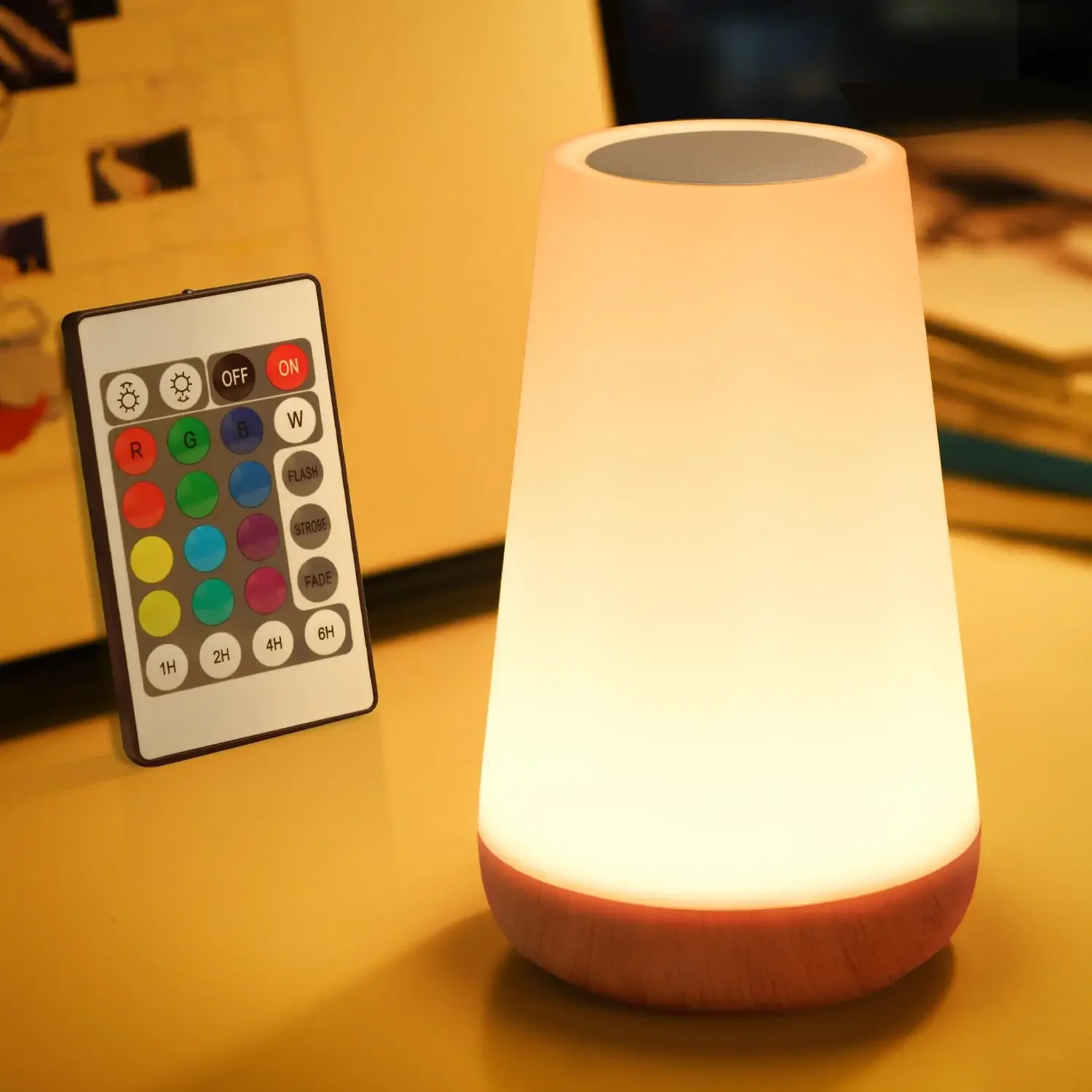 13 RGB Colors Night Light Children Baby Bedroom Decoration Dimmable Lamp Portable Rechargeable Bedside Table Lamp
13 RGB Colors Night Light Children Baby Bedroom Decoration Dimmable Lamp Portable Rechargeable Bedside Table Lamp