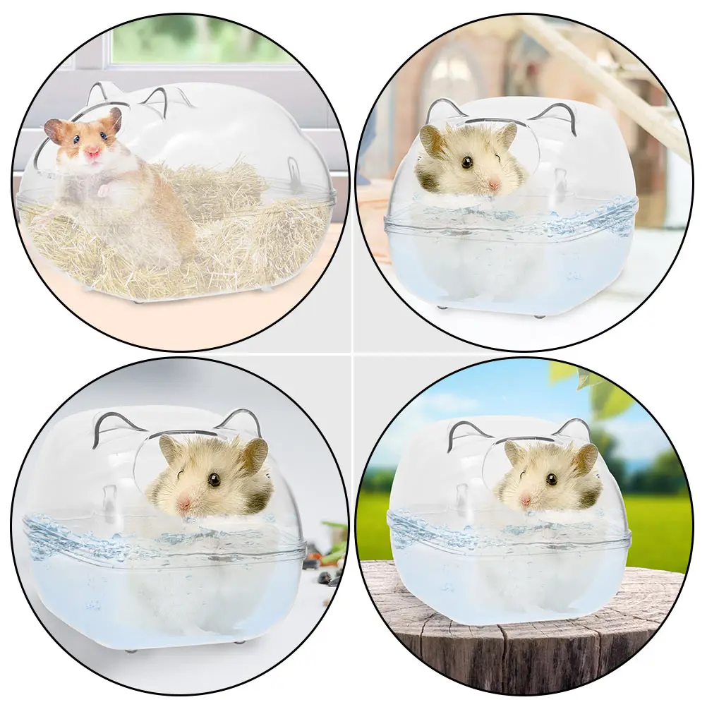 1Pcs Clear Small Pet Toilet Creative Shape Comfortable Feel Unique Beautiful Hamster Bath Hamster Bath Container
1Pcs Clear Small Pet Toilet Creative Shape Comfortable Feel Unique Beautiful Hamster Bath Hamster Bath Container