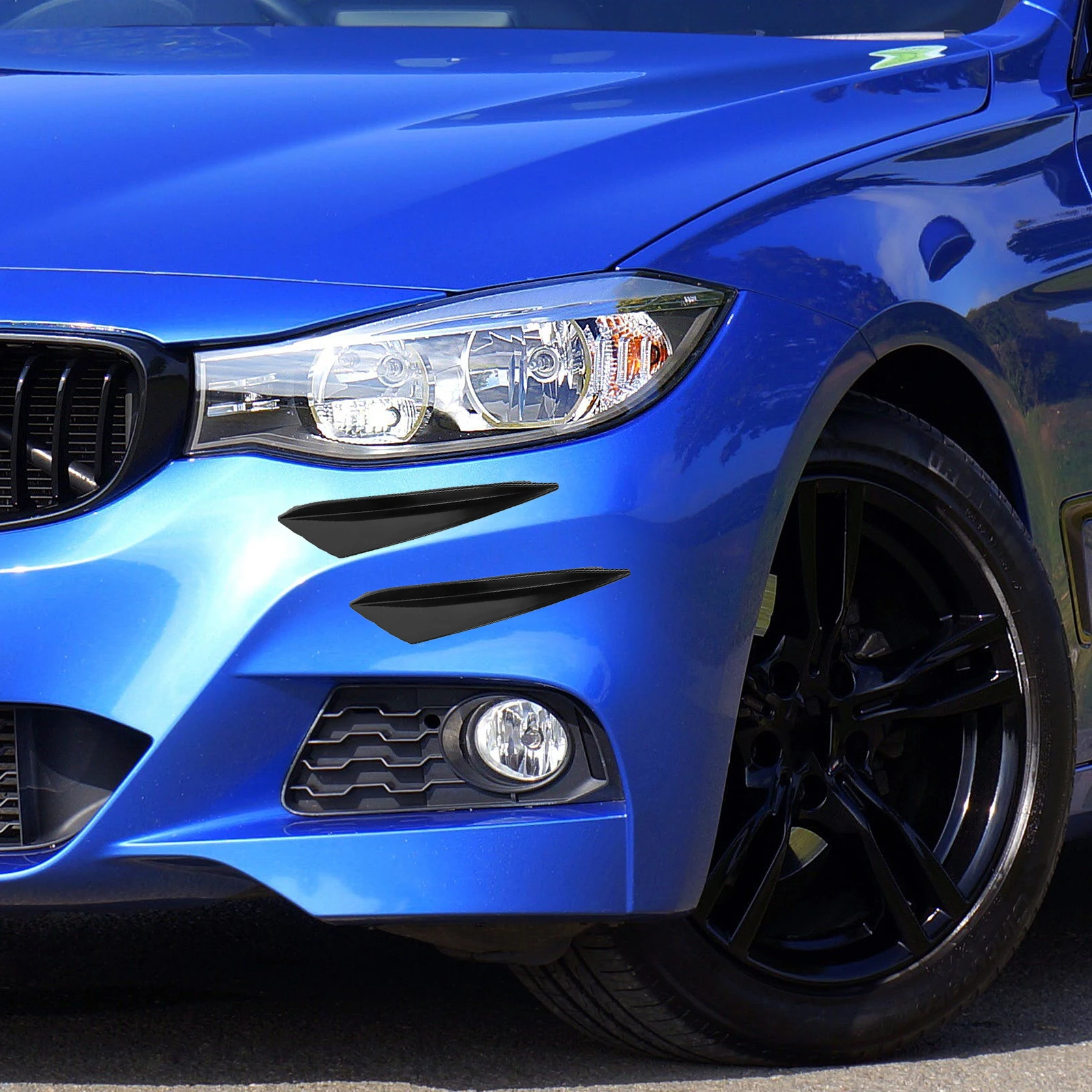 4 pcs Universal Car Front Bumper Fins Spoiler Kit Abs Durable Easy Install Vehicle Modified Part Stylish Look Mini Spoiler
4 pcs Universal Car Front Bumper Fins Spoiler Kit Abs Durable Easy Install Vehicle Modified Part Stylish Look Mini Spoiler