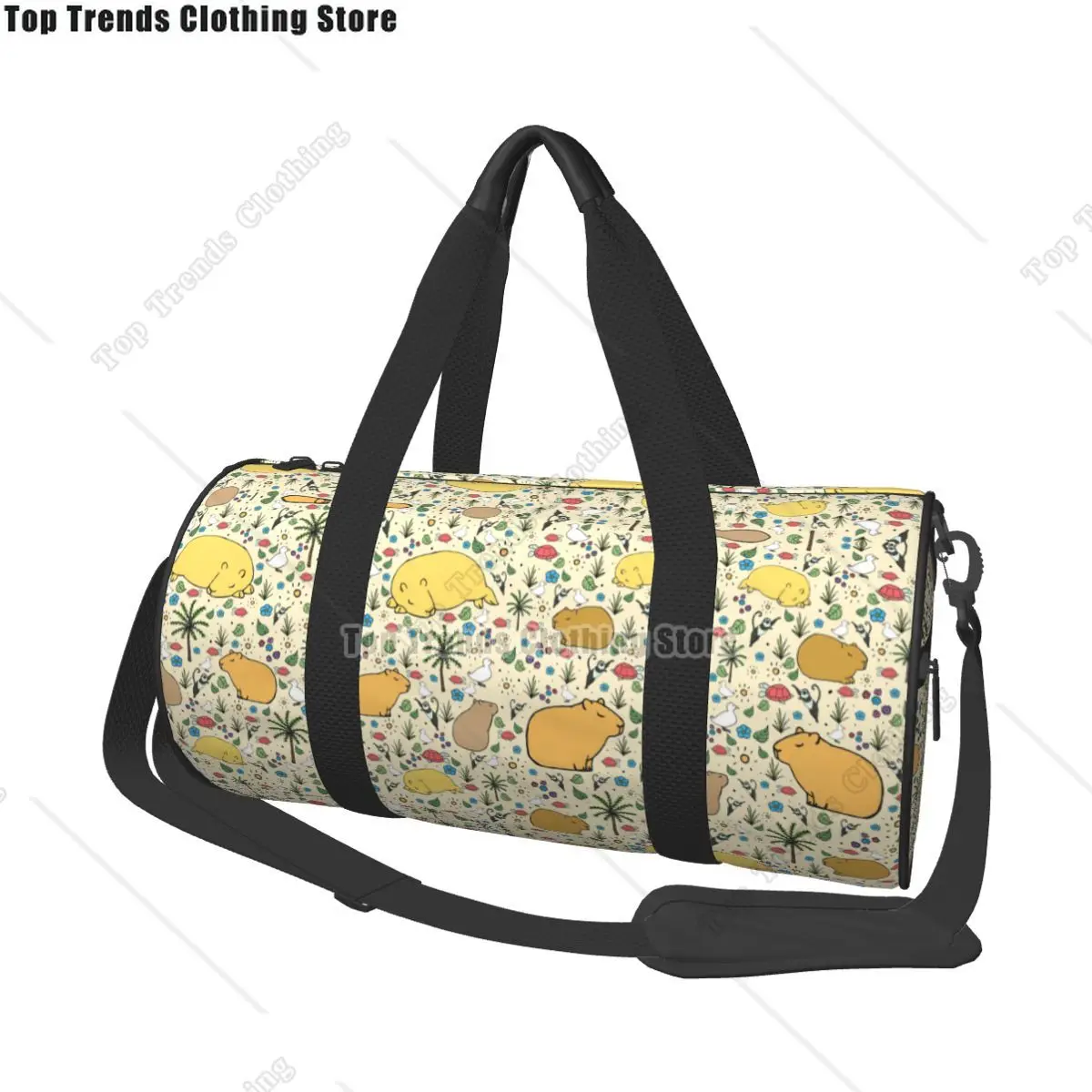 Cute Capybaras In Gold Gym Bag Cool Fashion Outdoor Sports Bags Gym Accessories Travel Handbag Cute Fitness Bag For Male Female
Cute Capybaras In Gold Gym Bag Cool Fashion Outdoor Sports Bags Gym Accessories Travel Handbag Cute Fitness Bag For Male Female