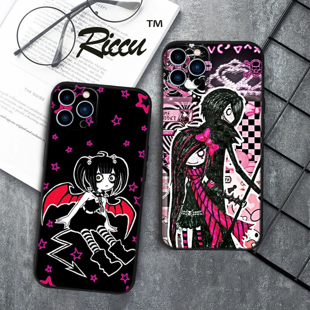 Love Black and Cute Emo Phone Case FOR IPhone 16 15 14 11 12 Pro 15 Plus 16 Pro MAX XR XS MINI Samsung S25 S24 Black Covers
Love Black and Cute Emo Phone Case FOR IPhone 16 15 14 11 12 Pro 15 Plus 16 Pro MAX XR XS MINI Samsung S25 S24 Black Covers