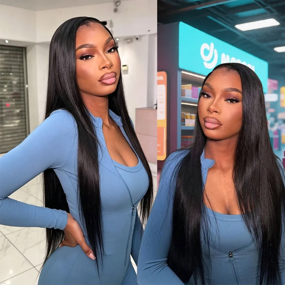 Bone Straight Brazilian Human Hair Wig 40-46 Inch 13x4 13x6 7x6 HD Transparent Lace Frontal Glueless Pre-Plucked Natural Hairline for Black Women Daily Wear
Bone Straight Brazilian Human Hair Wig 40-46 Inch 13x4 13x6 7x6 HD Transparent Lace Frontal Glueless Pre-Plucked Natural Hairline for Black Women Daily Wear