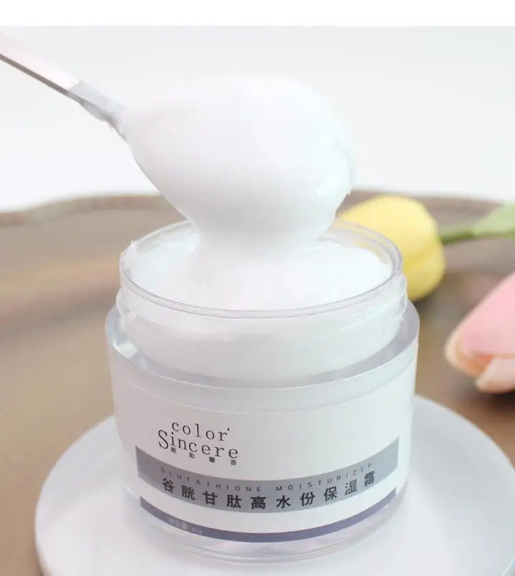 50g Whiten Cream Glutathione High Moisture Moisturizing Cream Refreshing Brightening Repair Moisturizing Hydrating
50g Whiten Cream Glutathione High Moisture Moisturizing Cream Refreshing Brightening Repair Moisturizing Hydrating
