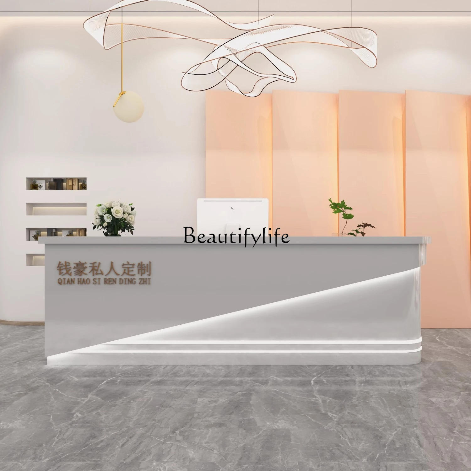 Company Education and Training Institution Reception Desk Clothing Store Cashier Counter Beauty Salon Bar Simple Modern
Company Education and Training Institution Reception Desk Clothing Store Cashier Counter Beauty Salon Bar Simple Modern