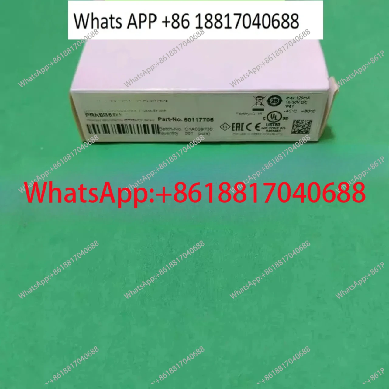 PRK5/4P-200-M8 PRK5/2N Оригинальный немецкий фотоэлектрический переключатель PRK5/4P-M8
PRK5/4P-200-M8 PRK5/2N Оригинальный немецкий фотоэлектрический переключатель PRK5/4P-M8