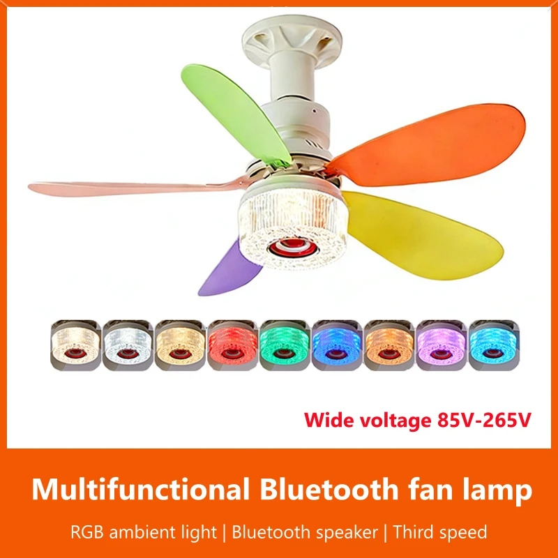 Ceiling Fan with Light Bluetooth Speakers,RGB Color Changing LED Fan Light 3 Speed Wind,Timer Control for Bedroom Room Decor
Ceiling Fan with Light Bluetooth Speakers,RGB Color Changing LED Fan Light 3 Speed Wind,Timer Control for Bedroom Room Decor