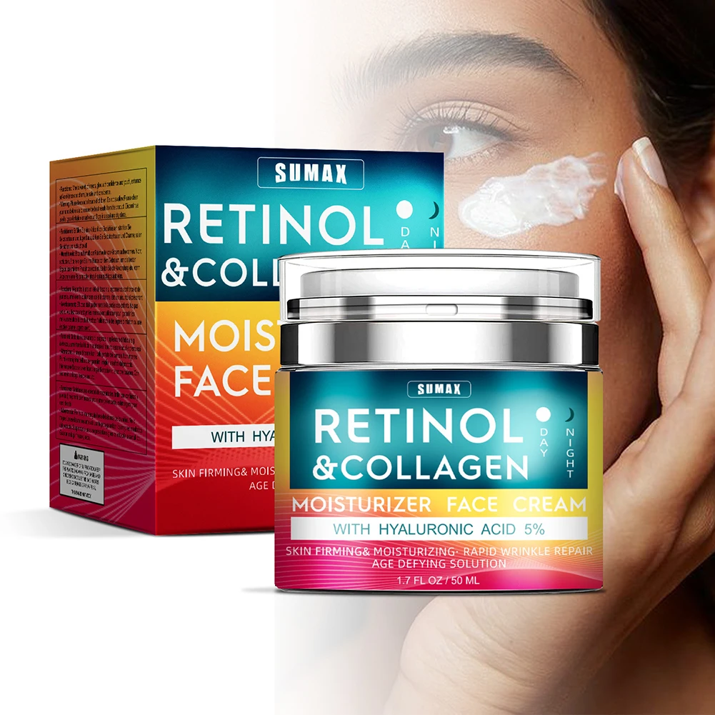 Retinols Face Cream,Anti-Aging,Anti-Wrinkles,Repair Skin,Reduces Dark Spots,Nourishing Moisturizing Skin,For Daily Use
Retinols Face Cream,Anti-Aging,Anti-Wrinkles,Repair Skin,Reduces Dark Spots,Nourishing Moisturizing Skin,For Daily Use