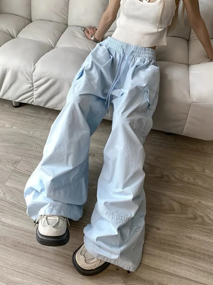 Zoki Loose Vintage Y2K Cargo Pants Women Streetwear American High Waist Trousers Casual Big Pockets Bf Retro Harajuku Pants New
Zoki Loose Vintage Y2K Cargo Pants Women Streetwear American High Waist Trousers Casual Big Pockets Bf Retro Harajuku Pants New