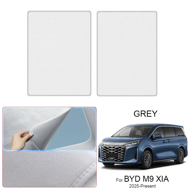 Car Suede Fabric Anti-uv Electrostatic Adsorption Sunroof Sunshade For BYD M9 XIA 2025-Present Auto Heat Insulation Skylight
Car Suede Fabric Anti-uv Electrostatic Adsorption Sunroof Sunshade For BYD M9 XIA 2025-Present Auto Heat Insulation Skylight