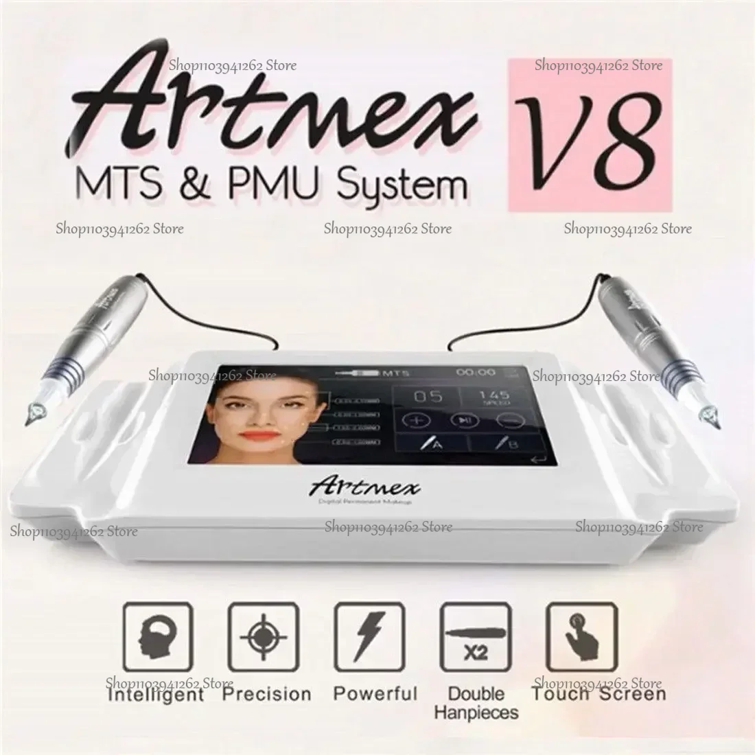 CE FDA Artmex V8 Машинка для татуировки перманентного макияжа Цифровая электрическая вращающаяся ручка для бровей и губ MTS PMU Система макияжа 100-240 В
CE FDA Artmex V8 Машинка для татуировки перманентного макияжа Цифровая электрическая вращающаяся ручка для бровей и губ MTS PMU Система макияжа 100-240 В