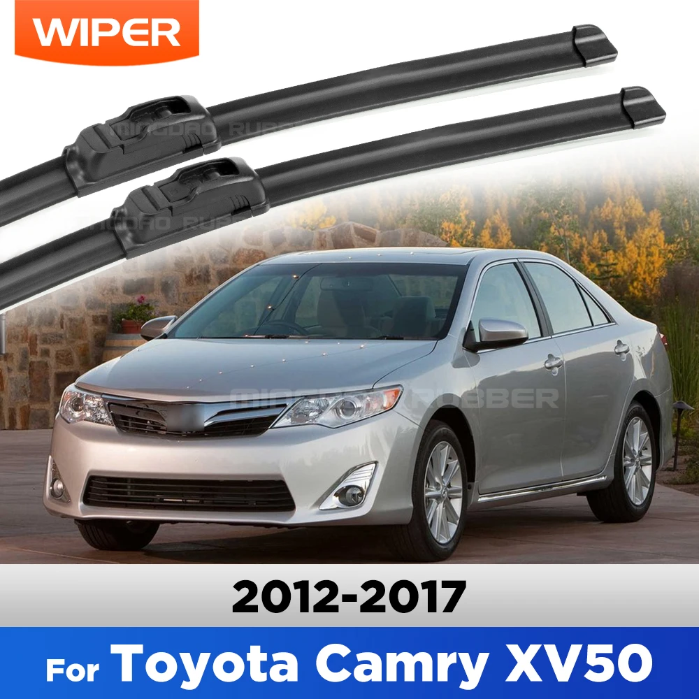 CREATROAD Front Wiper Blades For Toyota Camry XV50 2012-2017 2013 2014 2015 2016 Windshield Windscreen Window Brush 26"+18"
CREATROAD Front Wiper Blades For Toyota Camry XV50 2012-2017 2013 2014 2015 2016 Windshield Windscreen Window Brush 26"+18"