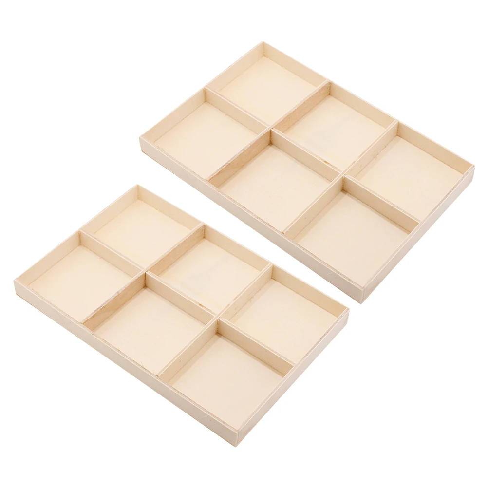 2 Pcs Wooden Storage Box Natural Texture Oendant Container Case for Jewelry Multi Lattice Christmas Pendant
2 Pcs Wooden Storage Box Natural Texture Oendant Container Case for Jewelry Multi Lattice Christmas Pendant