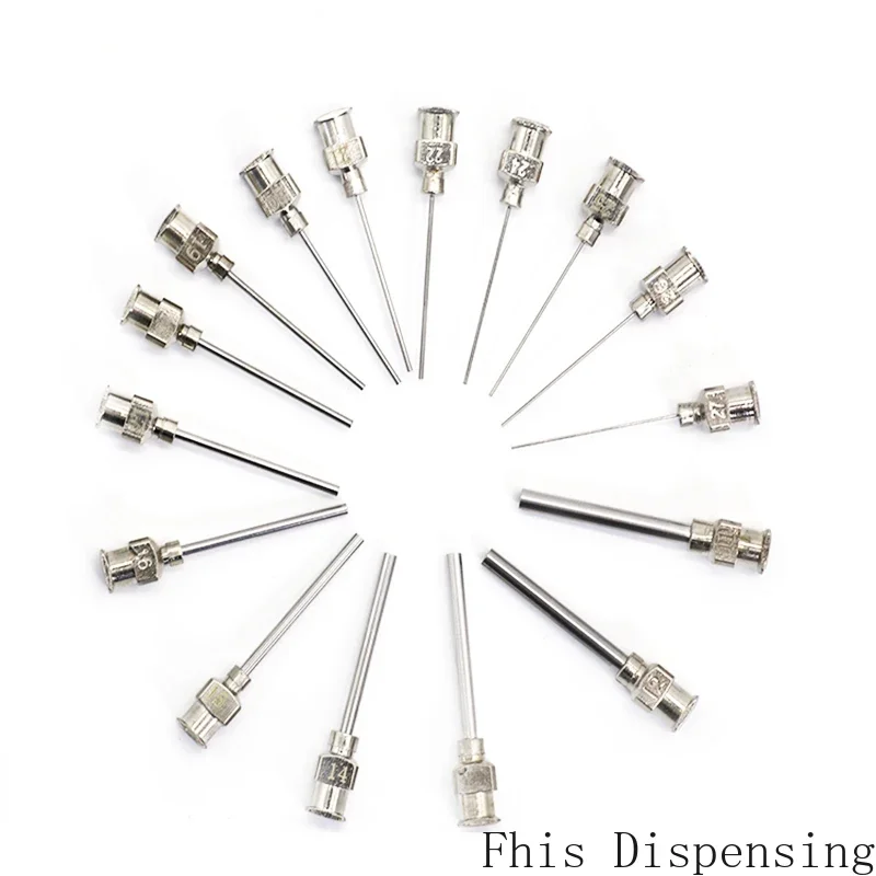 11G~30G Metal Stainless Steel Dispensing Needles Blunt 1.5 Inches Longer Length of Tubing
11G~30G Metal Stainless Steel Dispensing Needles Blunt 1.5 Inches Longer Length of Tubing