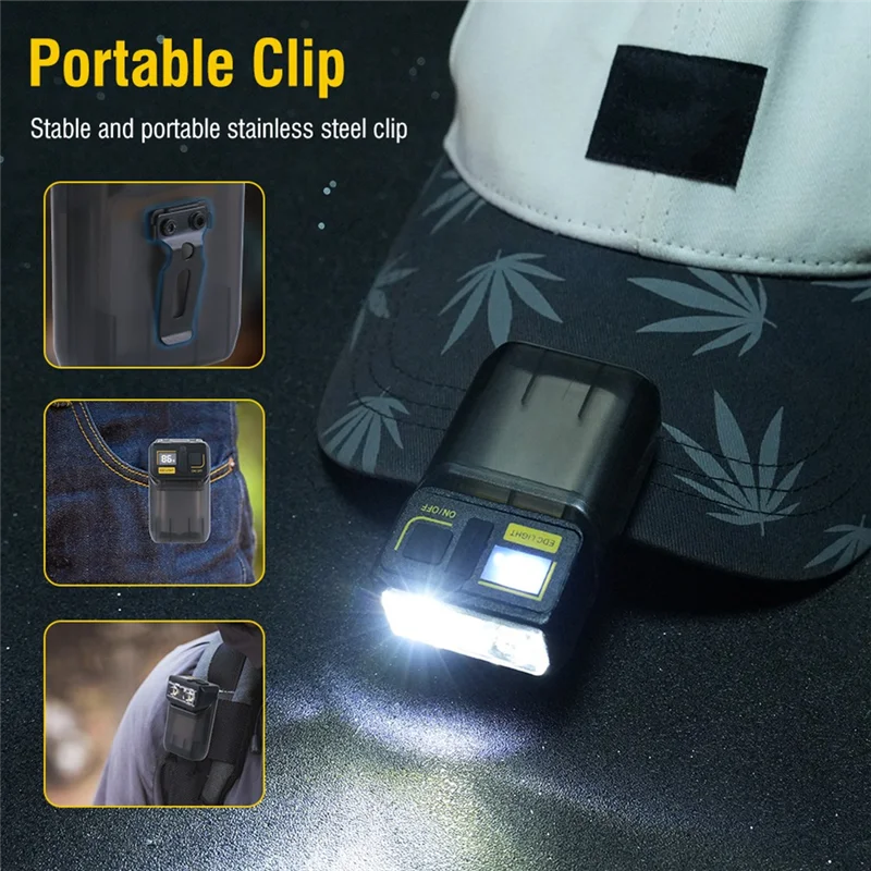 A20F-2PCS Rotatable LED Flashlight 380LM Portable Keychain Torch Type-C Rechargeable Outdoor Work Tool Light Power Display
A20F-2PCS Rotatable LED Flashlight 380LM Portable Keychain Torch Type-C Rechargeable Outdoor Work Tool Light Power Display