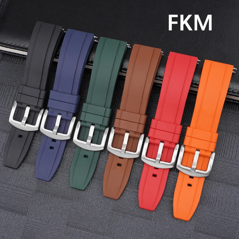 Fluoro Rubber Watch Strap 20mm 22mm for Rolex for Casio for Seiko Quick Release FKM Men Sport Waterproof Universal Wrist Band
Fluoro Rubber Watch Strap 20mm 22mm for Rolex for Casio for Seiko Quick Release FKM Men Sport Waterproof Universal Wrist Band