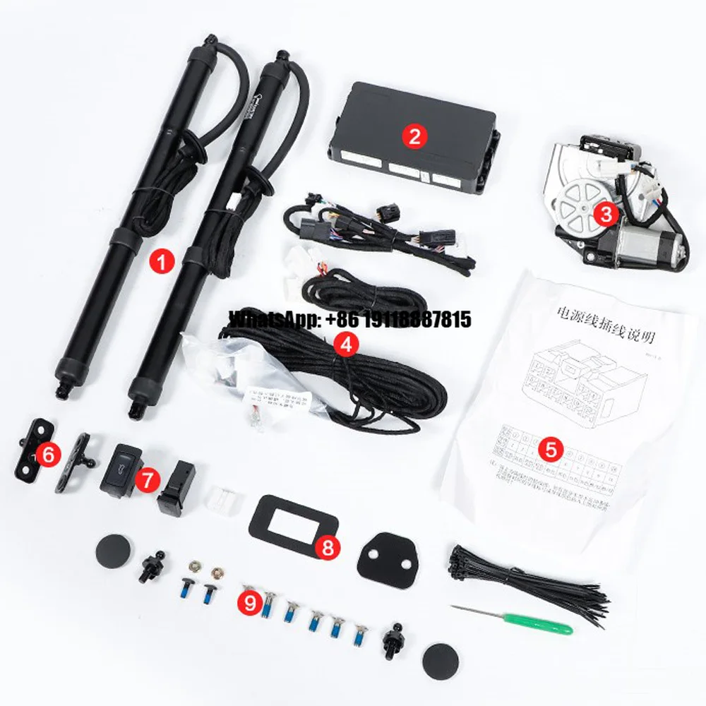 Car Trunk Accessories for Toyota Land Cruiser 300 Automatic Gate Electric Tail Gate Lift with OEM Suction Lock Electric Tailgate
Car Trunk Accessories for Toyota Land Cruiser 300 Automatic Gate Electric Tail Gate Lift with OEM Suction Lock Electric Tailgate