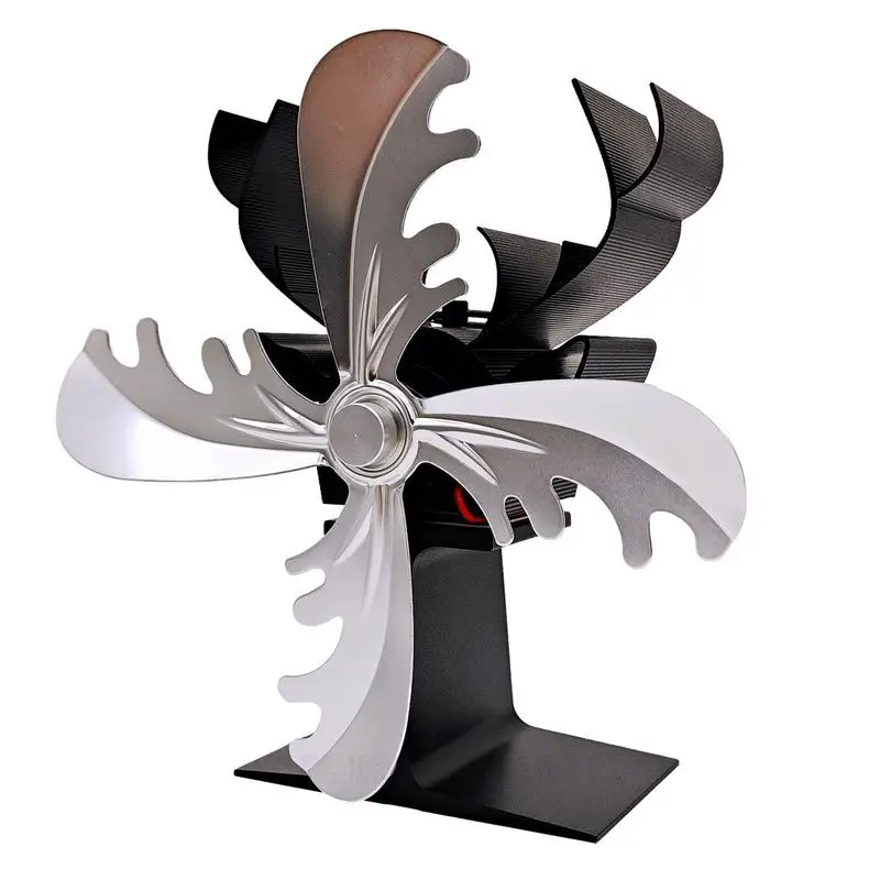 Wood Stove Fan Non Electric 4 Leaf Pellet Stove Fan Reindeer Shaped Thermal Fan Heat Powered Heater Stove Fan Non Electric
Wood Stove Fan Non Electric 4 Leaf Pellet Stove Fan Reindeer Shaped Thermal Fan Heat Powered Heater Stove Fan Non Electric