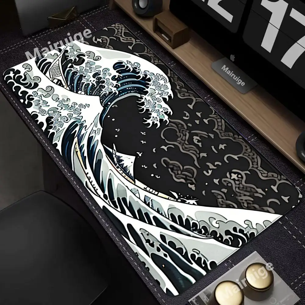 Japanese waves Mouse Pad Large Computer Office Game Table Mats XXL Rubber Anti-slip Gaming Keyboard Mousepads Long Desk Pads
Japanese waves Mouse Pad Large Computer Office Game Table Mats XXL Rubber Anti-slip Gaming Keyboard Mousepads Long Desk Pads