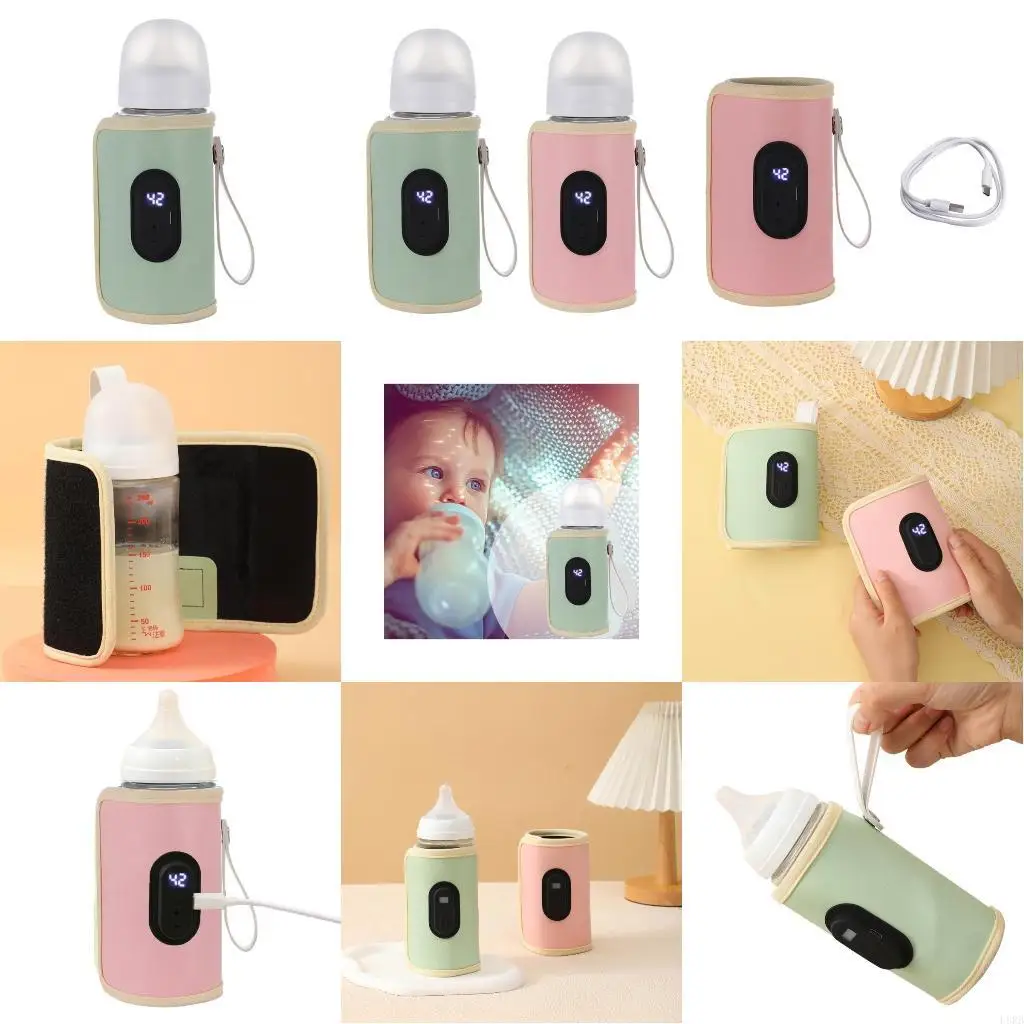 Nursing Bottle Heater USB Charging Heating Sleeve Milk Warmer 20 Temperature L8RB
Nursing Bottle Heater USB Charging Heating Sleeve Milk Warmer 20 Temperature L8RB
