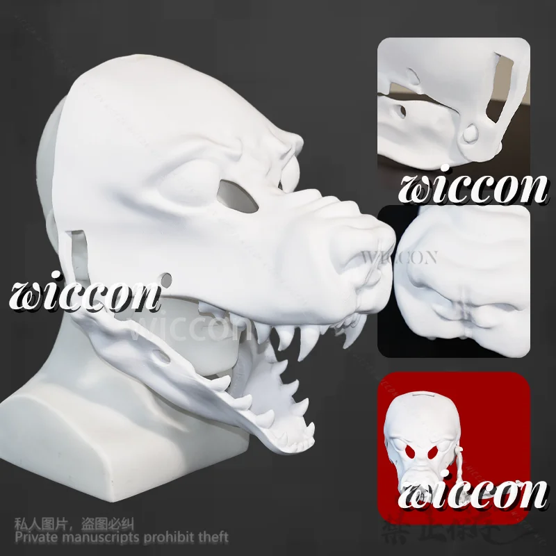 Furry Cosplay Animal Artist Horror Kigurumi Furrysuit Costume Anime 3D Polylactic Acid Mask Dog Skull Diy Props Gifts Customized
Furry Cosplay Animal Artist Horror Kigurumi Furrysuit Costume Anime 3D Polylactic Acid Mask Dog Skull Diy Props Gifts Customized