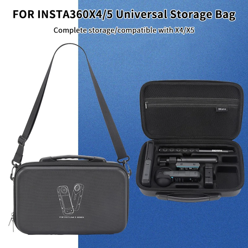 Portable Storage Bag Compatible With Insta360 X5/X4 Travel Shockproof Protection Case
Portable Storage Bag Compatible With Insta360 X5/X4 Travel Shockproof Protection Case