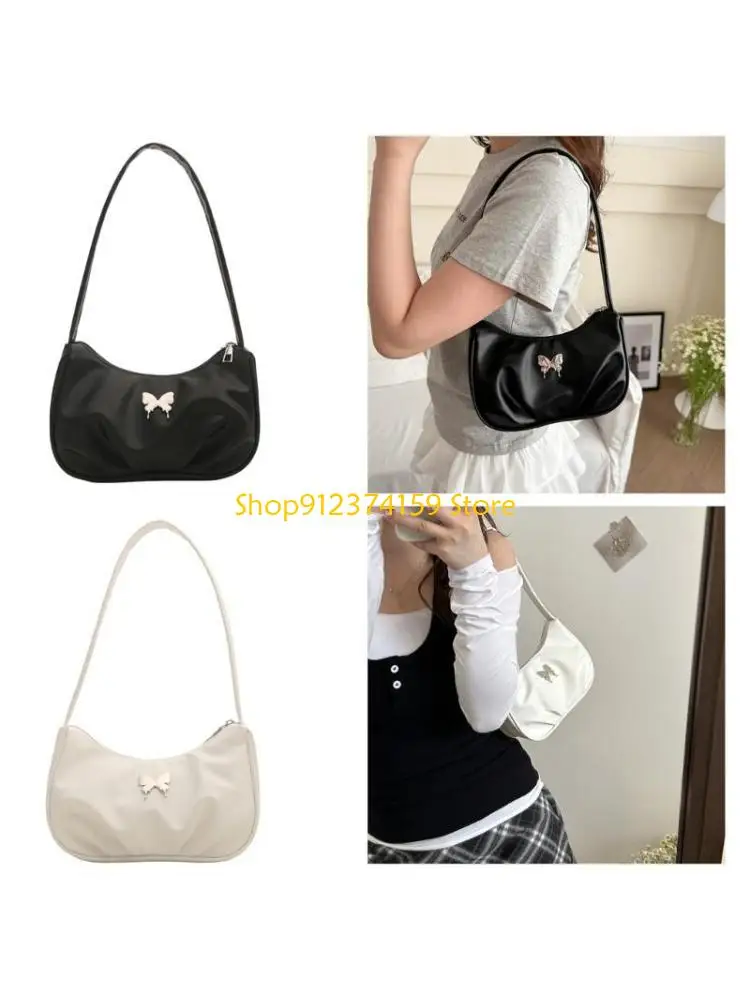 G5AE Women Pleated Armpit Bag Butterfly Handbag PU Leather Shoulder Bag Underarm Bag
G5AE Women Pleated Armpit Bag Butterfly Handbag PU Leather Shoulder Bag Underarm Bag