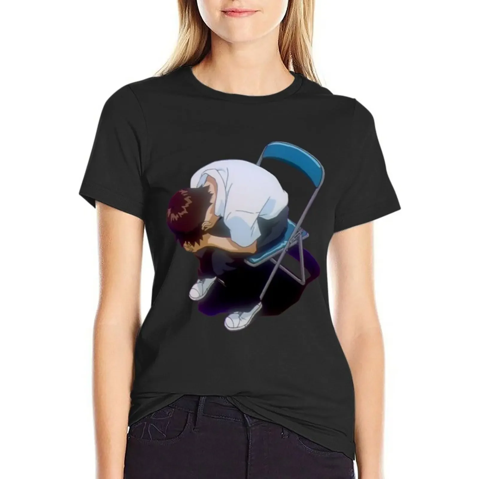 Shinji Chair T-Shirt animal prinfor plain korean fashion vintage workout shirts for Women loose fit
Shinji Chair T-Shirt animal prinfor plain korean fashion vintage workout shirts for Women loose fit