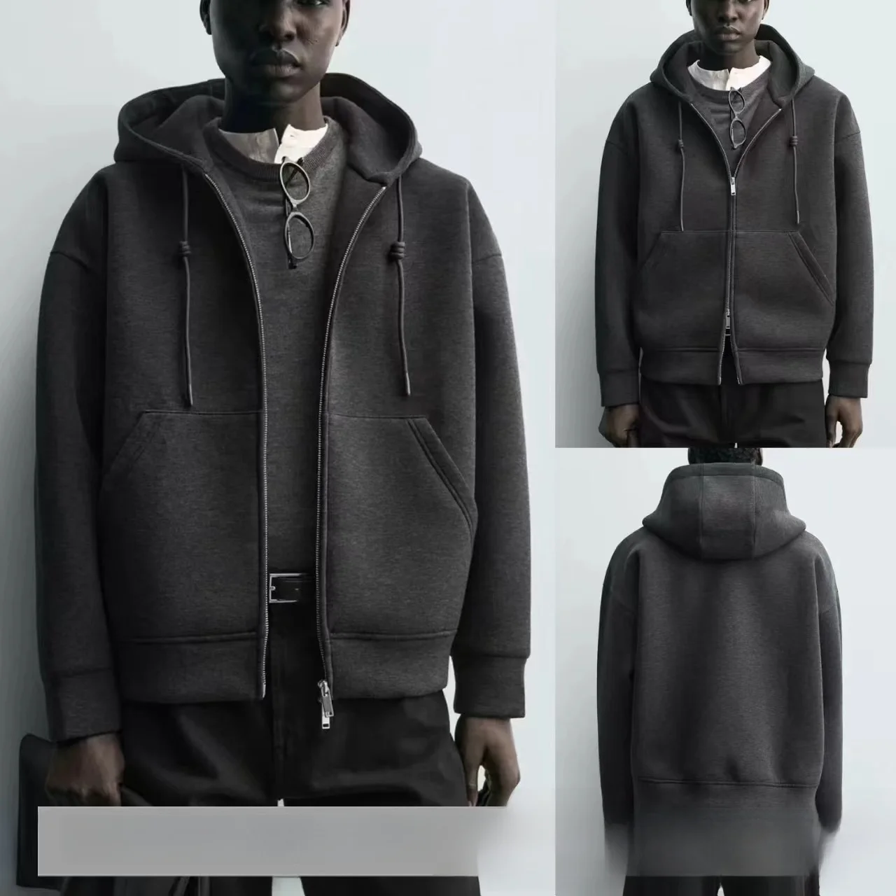 New Winter Men's Loose Fit Hoodie Jaet Thermal Loing Heavyweight Air Layer Casual Sle Long Sve Zipper Closure Coat
New Winter Men's Loose Fit Hoodie Jaet Thermal Loing Heavyweight Air Layer Casual Sle Long Sve Zipper Closure Coat