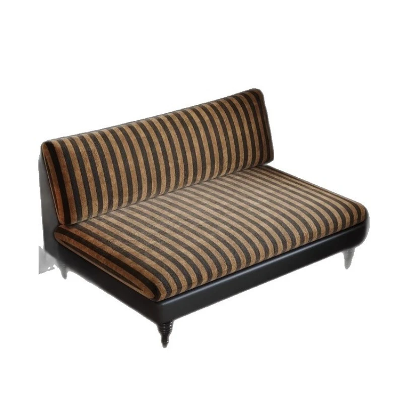 French antique living room fabric sofa chair, small apartment simple modern retro sofa chair, back chair
French antique living room fabric sofa chair, small apartment simple modern retro sofa chair, back chair