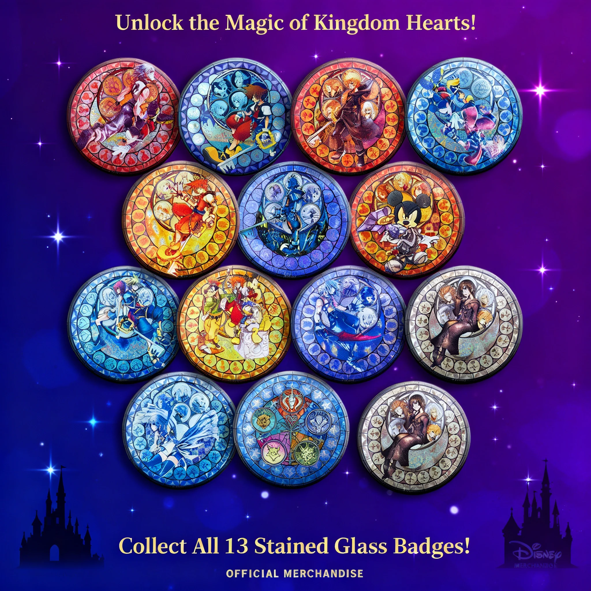 Kingdom Hearts Game Anime Theme Badges 13 Pieces 58mm 2D Anime Merchandise Gifts Poster Acrylic Keychain
Kingdom Hearts Game Anime Theme Badges 13 Pieces 58mm 2D Anime Merchandise Gifts Poster Acrylic Keychain
