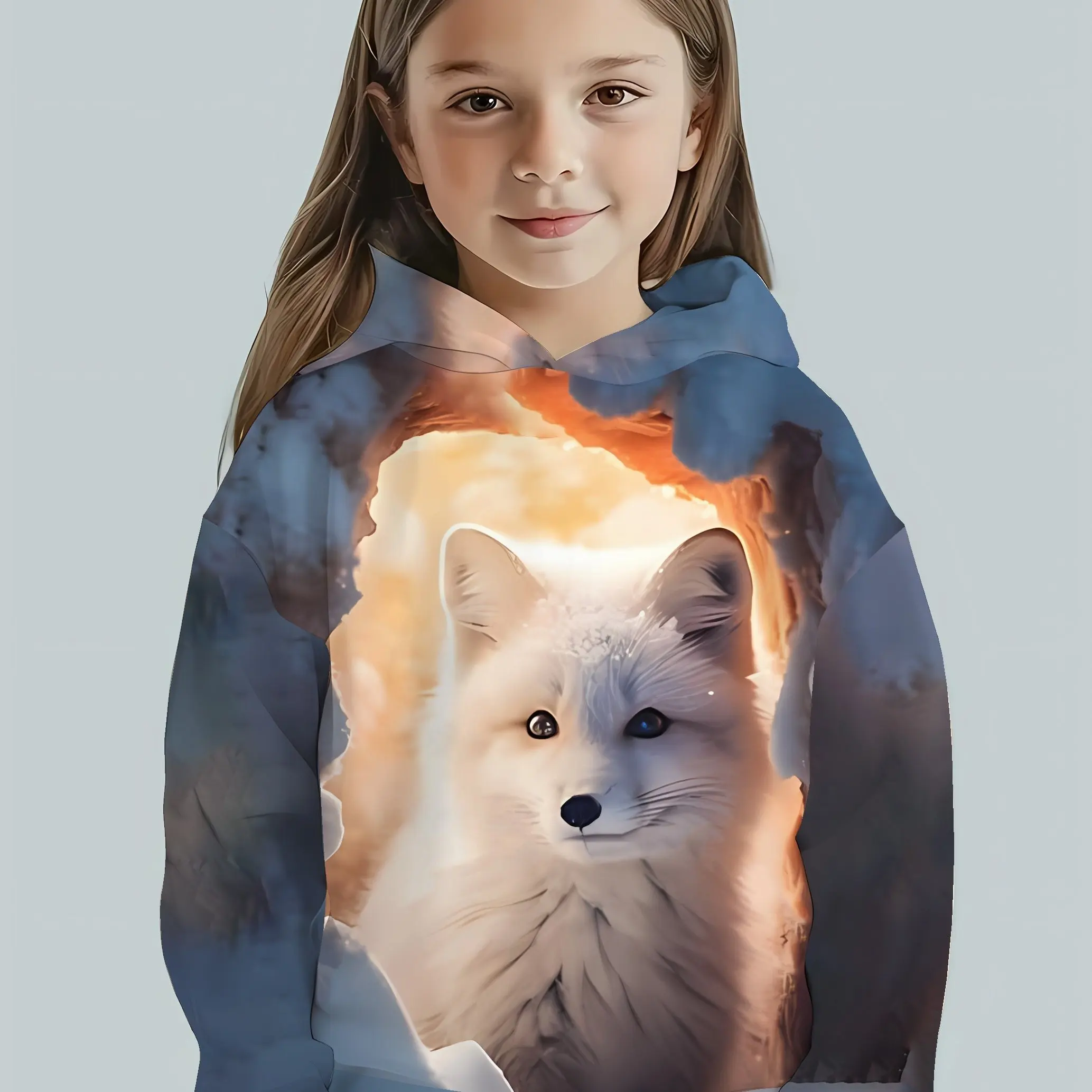 Kids Clothes Girl Hoodies Long Sleeve Cute Fox Print Children Spring Fall Clothes Casual Stylish Outdoor Boy Girl Clothes Tops
Kids Clothes Girl Hoodies Long Sleeve Cute Fox Print Children Spring Fall Clothes Casual Stylish Outdoor Boy Girl Clothes Tops
